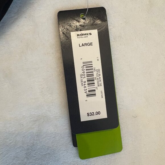 Womens Fitted Black Athletic Capri Pants With Reflective Detailing - Size L - Picture 7 of 13